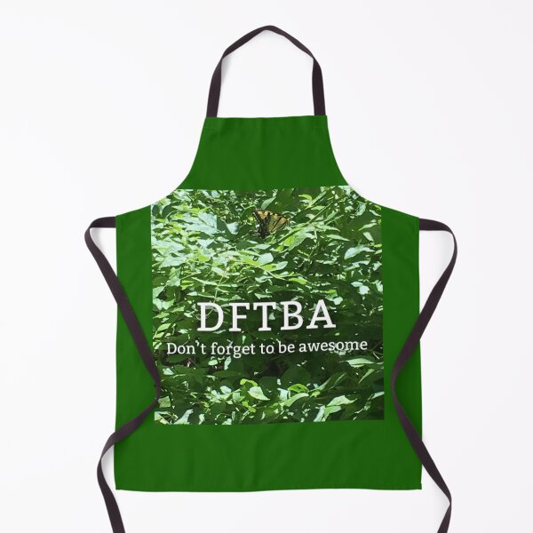 Item preview, Green DFTBA With Butterfly  designed and sold by Amanda1775.