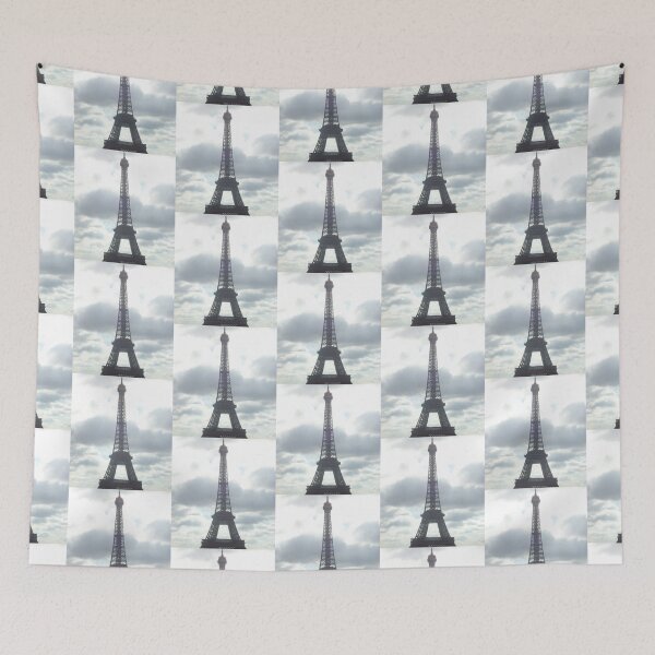 Item preview, Top of the Eiffel Tower in Daylight Pattern designed and sold by ArtByLM.