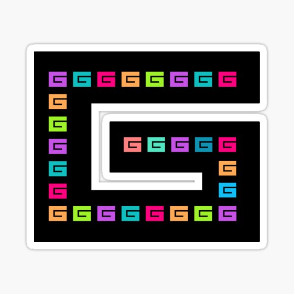 Letter G Sticker