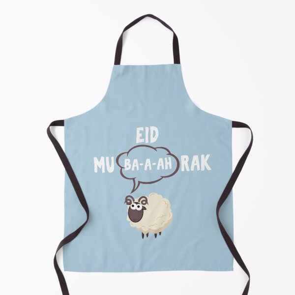 Item preview, Cute sheep Eid Mu-ba-a-ah-rak (Eid mubarak) for Eid al adha designed and sold by Gifafun.