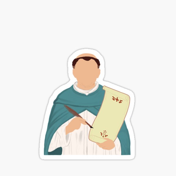 Pegatina «Santo Tomás de Aquino» de reedbroussard | Redbubble Pegatina «Santo Tomás de Aquino» de reedbroussard | Redbubble