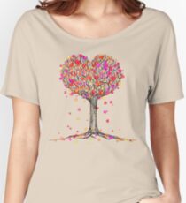 Love in the Fall Women's Relaxed Fit T-Shirt