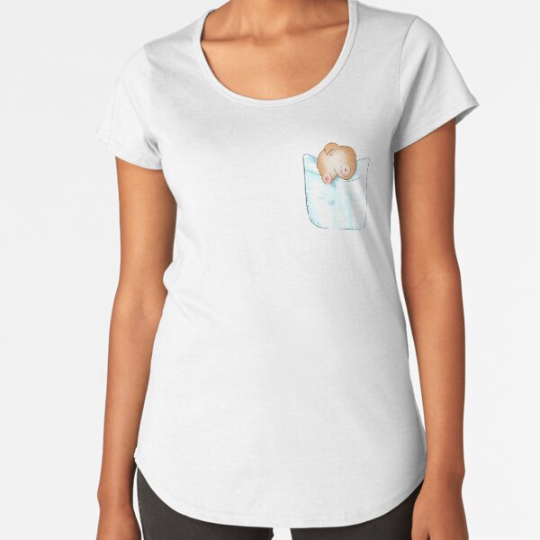 praise the corgi butt Premium Scoop T-Shirt
