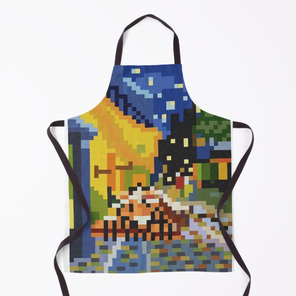 Item preview, 8-Bit Cafe Terrace at Night designed and sold by Bitpix3l.