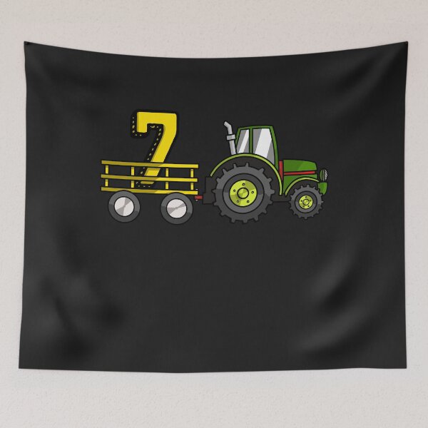 Item preview, Farm 7 Year Old T-Shirt Barnyard Boys 7th Birthday Tractor designed and sold by Anumber1.