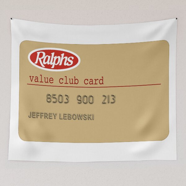 Item preview, The Big Lebowski value club card designed and sold by TYPhoenicians.