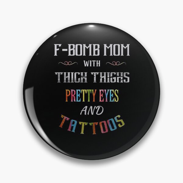 Item preview, Fbomb mom with pretty eyes n tattoos designed and sold by Monkey204.
