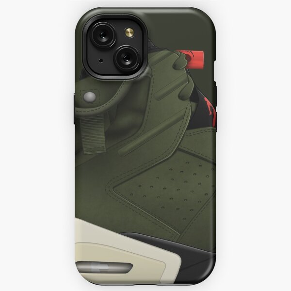 Jordan 6 TRAVIS SCOTT Air Sneaker Coque antichoc iPhone