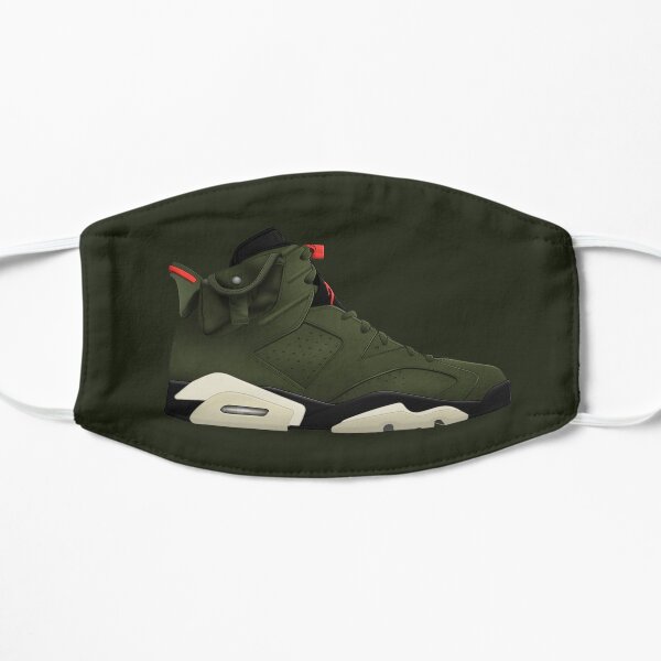 Jordan 6 TRAVIS SCOTT Air Sneaker Mask for Sale by SneakerShop Redbubble