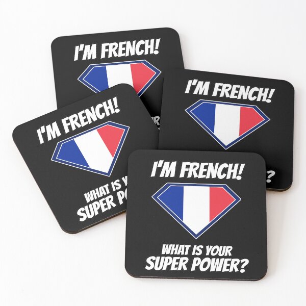 Item preview, I'm FRENCH what's your superpower?  designed and sold by cofera.