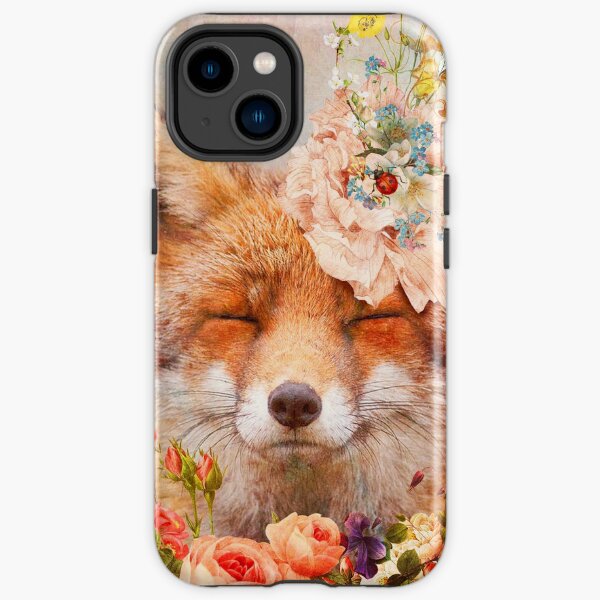 Happy Fox iPhone Tough Case