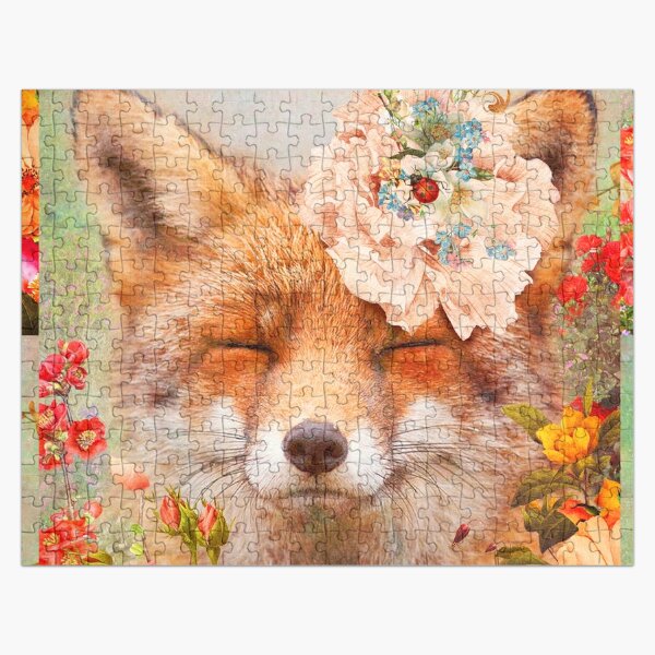 Happy Fox Jigsaw Puzzle