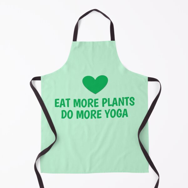 Item preview, eat more plants do more yoga designed and sold by introvertcafe.