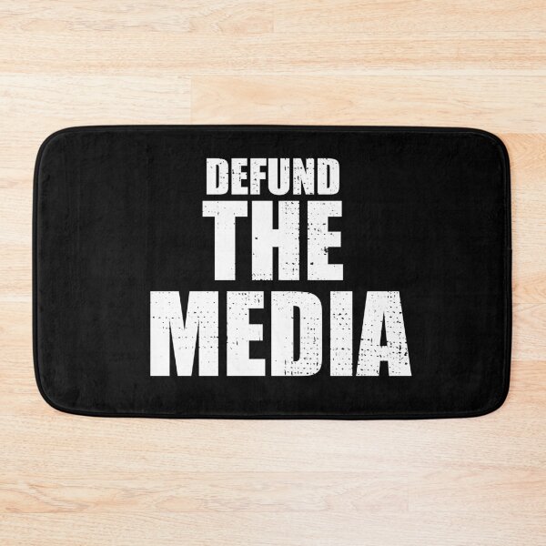 Item preview, Defund The Media Mask designed and sold by Dearpeople.