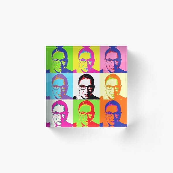 RBG Superstar Acrylic Block