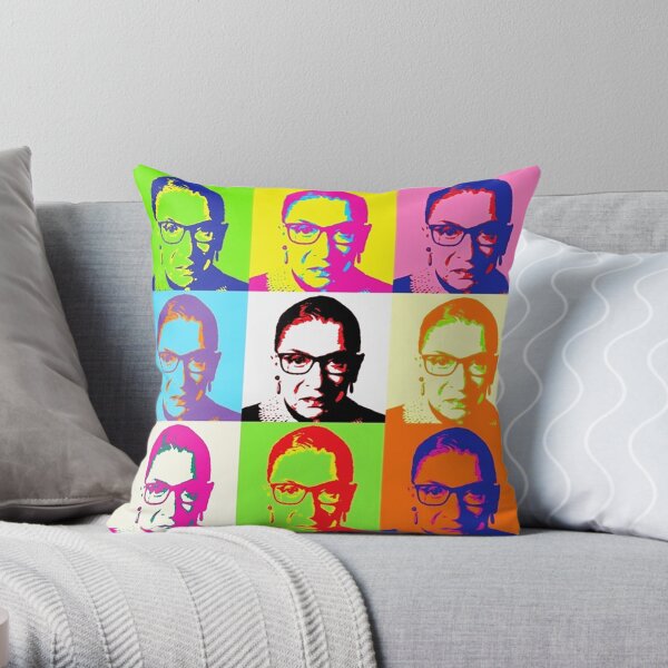 RBG Superstar Throw Pillow
