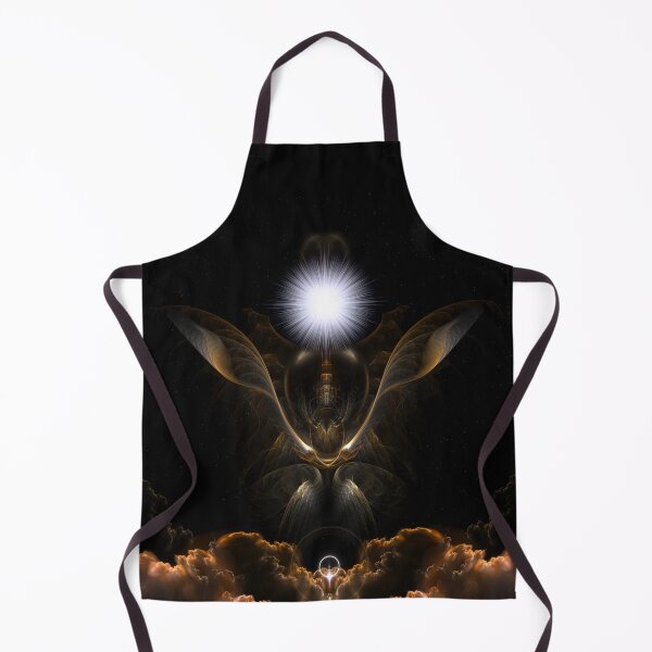 Item preview, The Tower In The Bottle Takes Flight Black Star Field Spacescape Fractal Art designed and sold by Xzendor7 Digital Art Creations.