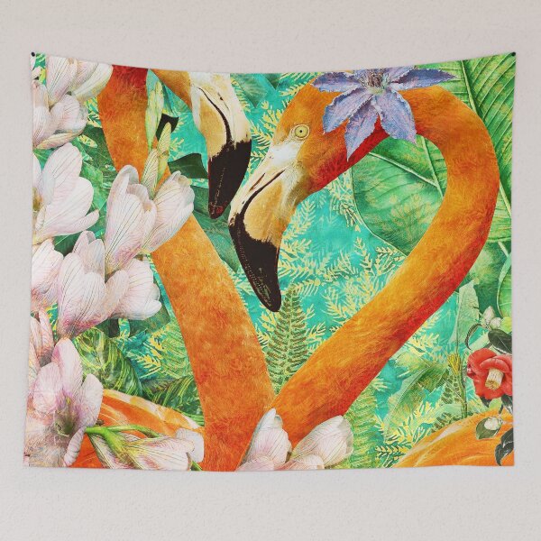 Item preview, Flamingo Paradise designed and sold by jena dellagrottaglia.