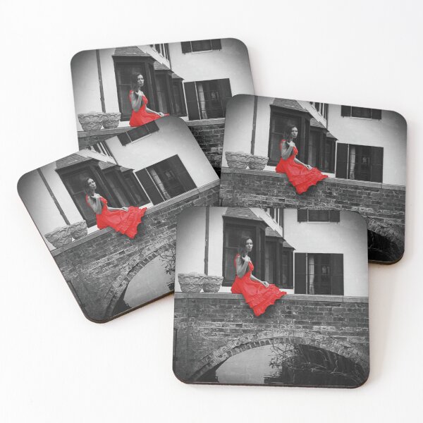 Item preview, Girl on a Bridge designed and sold by michaelsauerart.