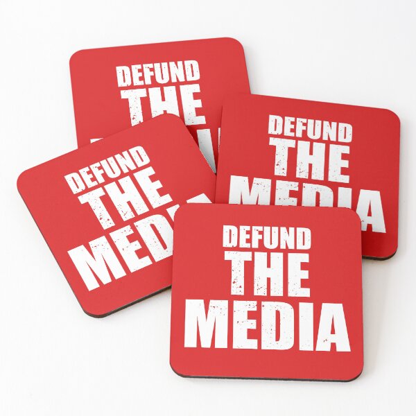 Item preview, Defund The Media T-shirt designed and sold by Dearpeople.