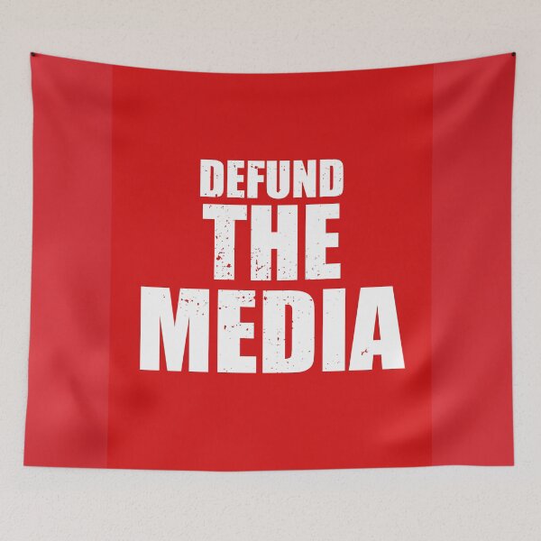 Item preview, Defund The Media T-shirt designed and sold by Dearpeople.