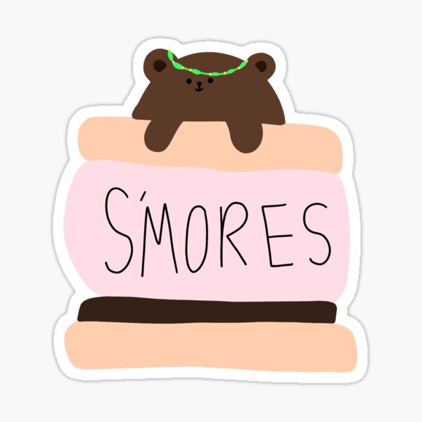 S Mores Stickers Redbubble S Mores Stickers Redbubble