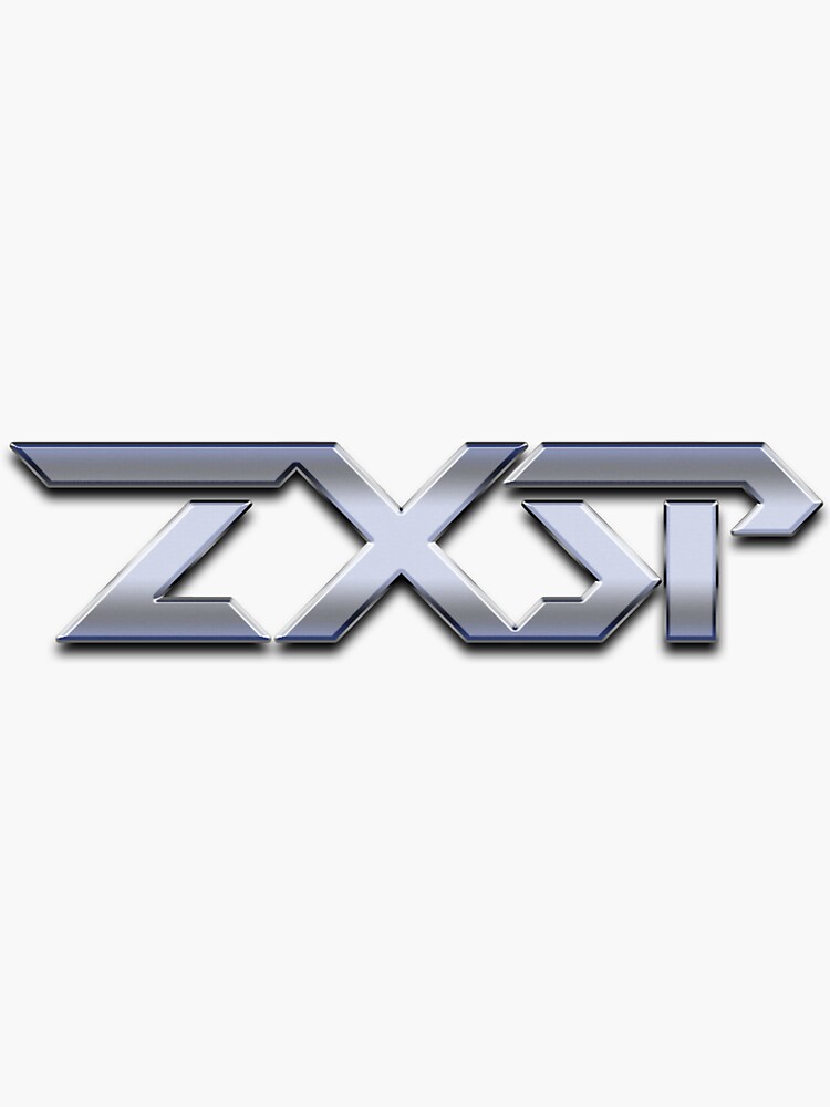 Thumbnail 3 of 3, Sticker, ZXSP Metal Logo sticker designed and sold by zxspmusic.