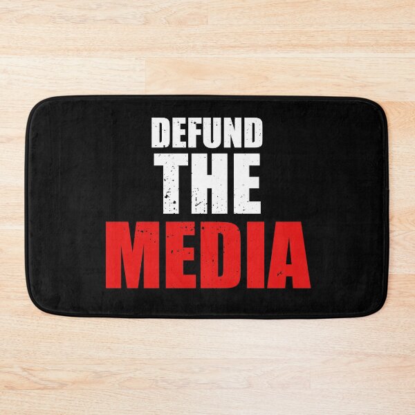 Item preview, Defund The Media Mask designed and sold by Dearpeople.