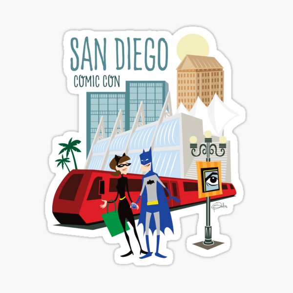 Going to Comic Con Sticker