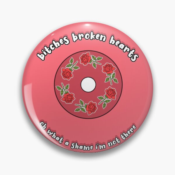 Item preview, b*tches broken hearts vinyl sticker designed and sold by millsdreams.