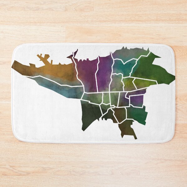 Item preview, Tehran Map designed and sold by amision.