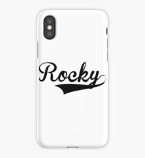 Baseball Stil Rocky iPhone-Hülle & Cover