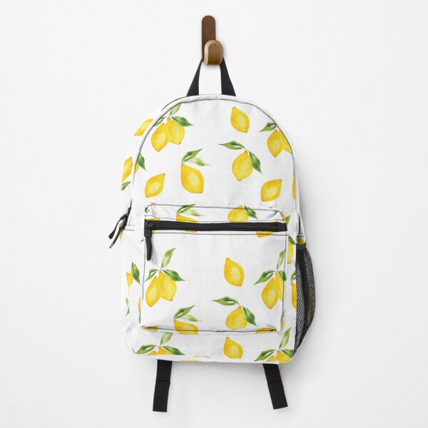 Item preview, Bright yellow lemon fruit watercolor designed and sold by heartofanna.