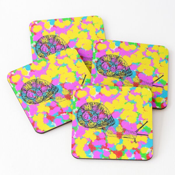 Item preview, Snail Pop Colour/Color Tie Dye Background Funky Indie designed and sold by IBMClothing.
