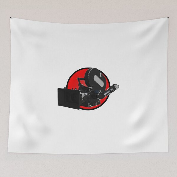 Item preview, Movie Camera on Red designed and sold by stevespencetv.