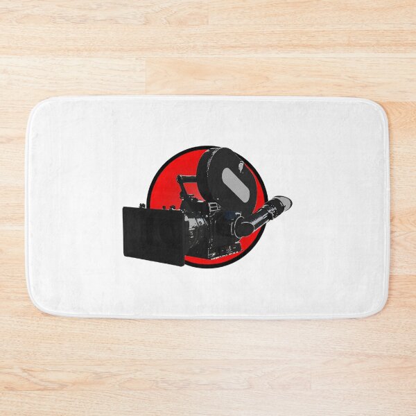 Item preview, Movie Camera on Red designed and sold by stevespencetv.