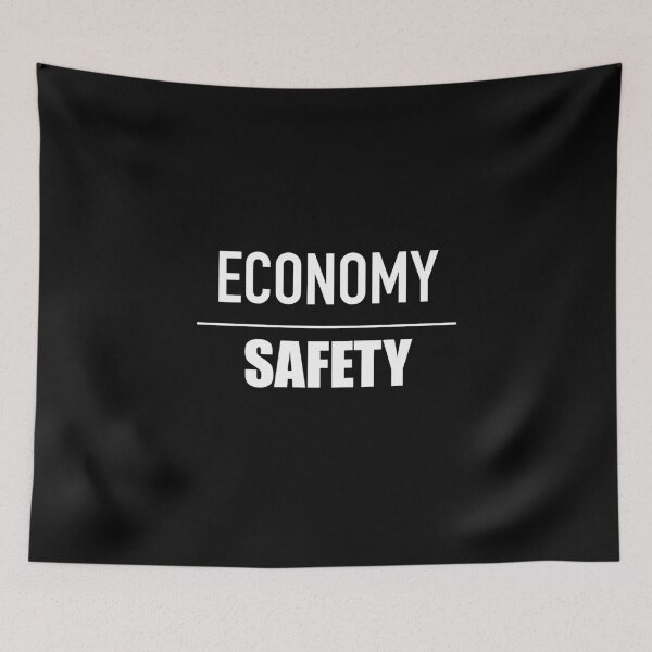 Item preview, Economy Over Safety T-shirt designed and sold by Dearpeople.