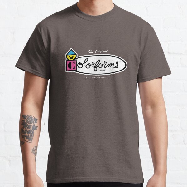 Colorforms Logo (Color with White) Classic T-Shirt