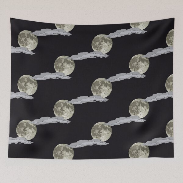 Item preview, The moon with clouds designed and sold by CecyLL.
