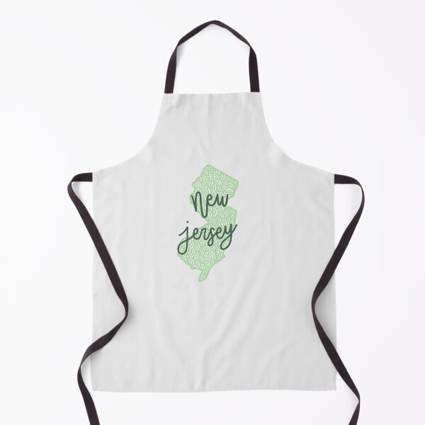 Item preview, New Jersey Wavy Cursive State Outline designed and sold by carwalker13.