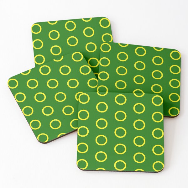 Item preview, yellow circle green background designed and sold by miaterinka.