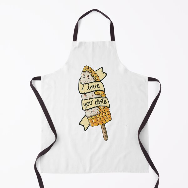 Item preview, I love You Elote Mexican Street Food Artwork designed and sold by myrgomez.