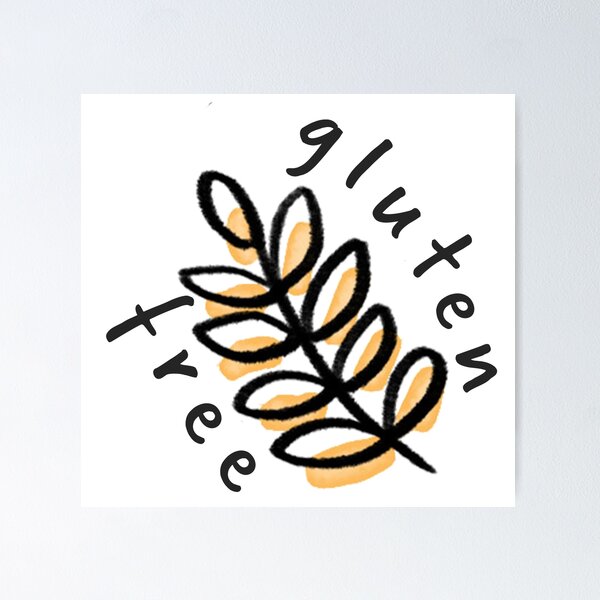 Item preview, Gluten Free Allergy Awareness Sticker designed and sold by lilytepper.