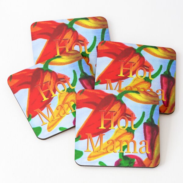Item preview, Red Hot Chili Peppers Hot Mama designed and sold by CrazyCraftLady.