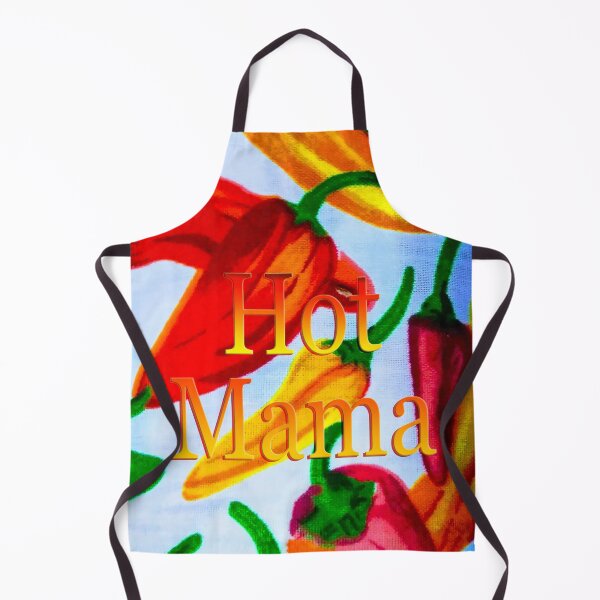 Item preview, Red Hot Chili Peppers Hot Mama designed and sold by CrazyCraftLady.