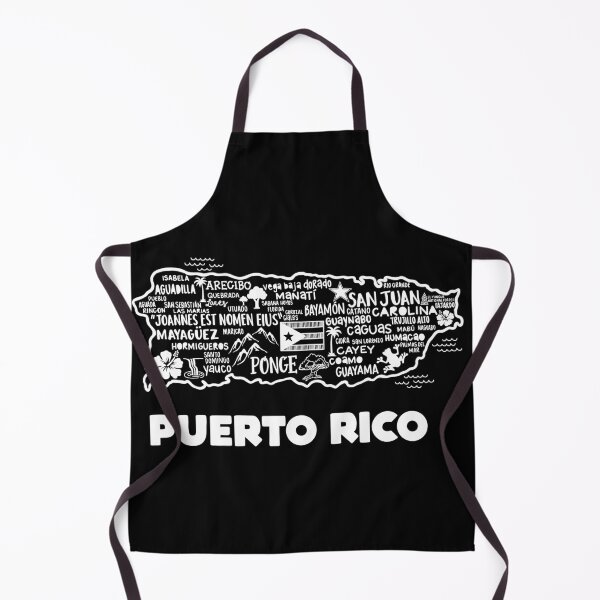 Item preview, Puerto Rico Map  designed and sold by fiberandgloss.