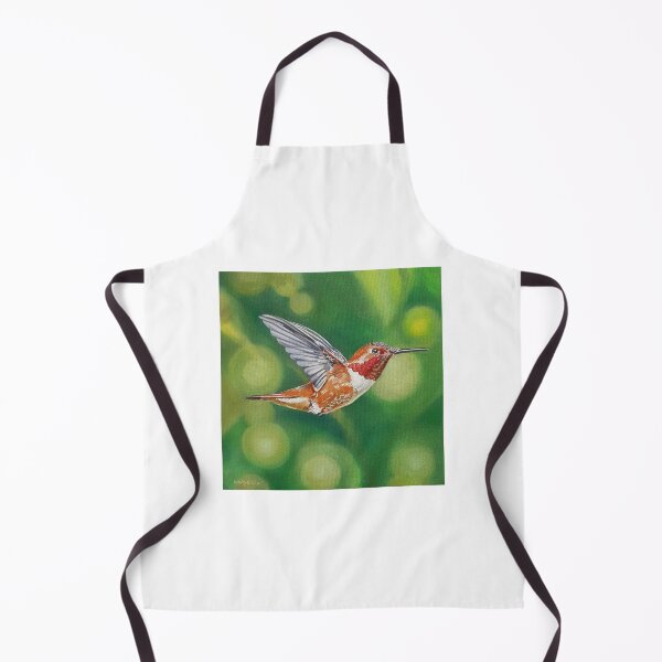 Item preview, Rufous Hummingbird Painting designed and sold by Emily Bickell.