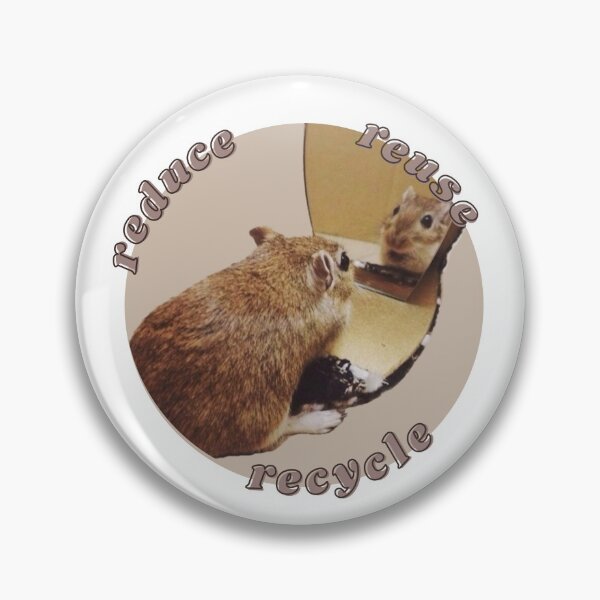 Item preview, Gerbil Reduce Reuse Recycle designed and sold by spookygals.