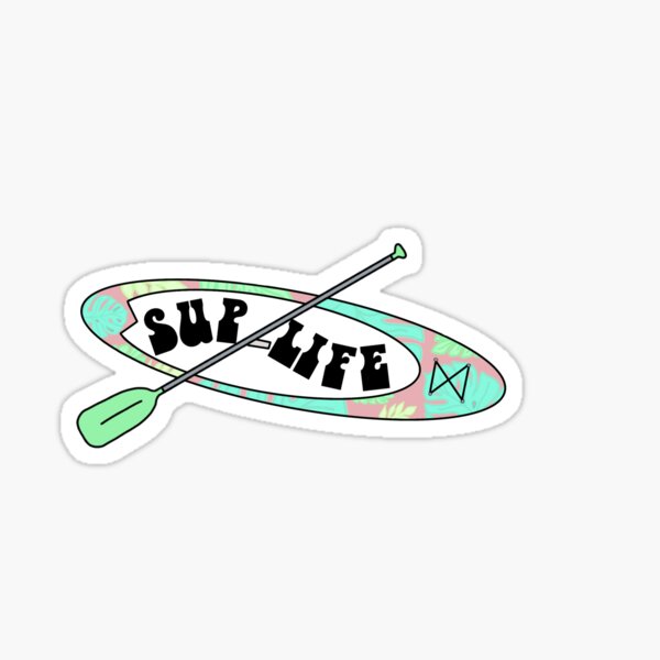 Paddle Board Stickers | Redbubble