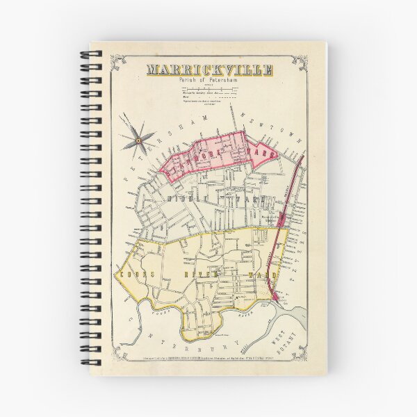 Item preview, Marrickville (Parish of Petersham 1899) – Inner West Address Map designed and sold by MyInnerWest.